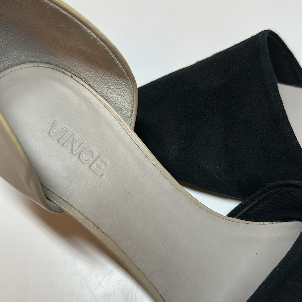 Vince “Aurelian” Leather D’Orsay Pumps – Italian Leather – Size 7.5 (EU 37) - Picture 3 of 8
